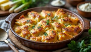 découvrez notre recette facile et rapide de gratin de cardons au roux maison, un plat savoureux et réconfortant à préparer en un rien de temps.