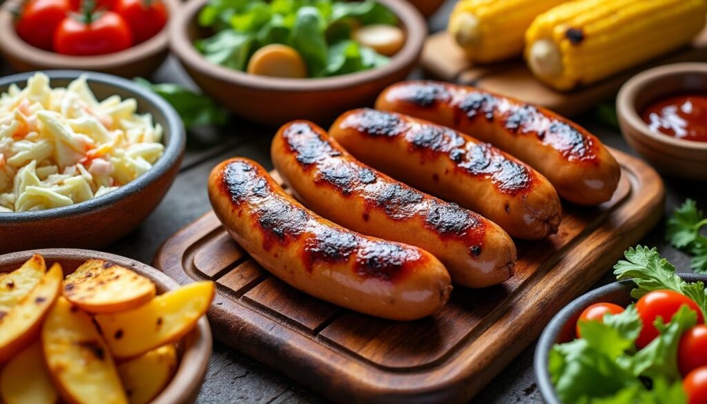 découvrez des idées simples et savoureuses d'accompagnements pour vos saucisses barbecue afin de régaler vos convives à chaque repas en plein air.