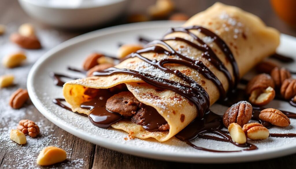 découvrez une recette facile et rapide de croustillant au chocolat et crêpe dentelle pour un dessert gourmand et irrésistible.