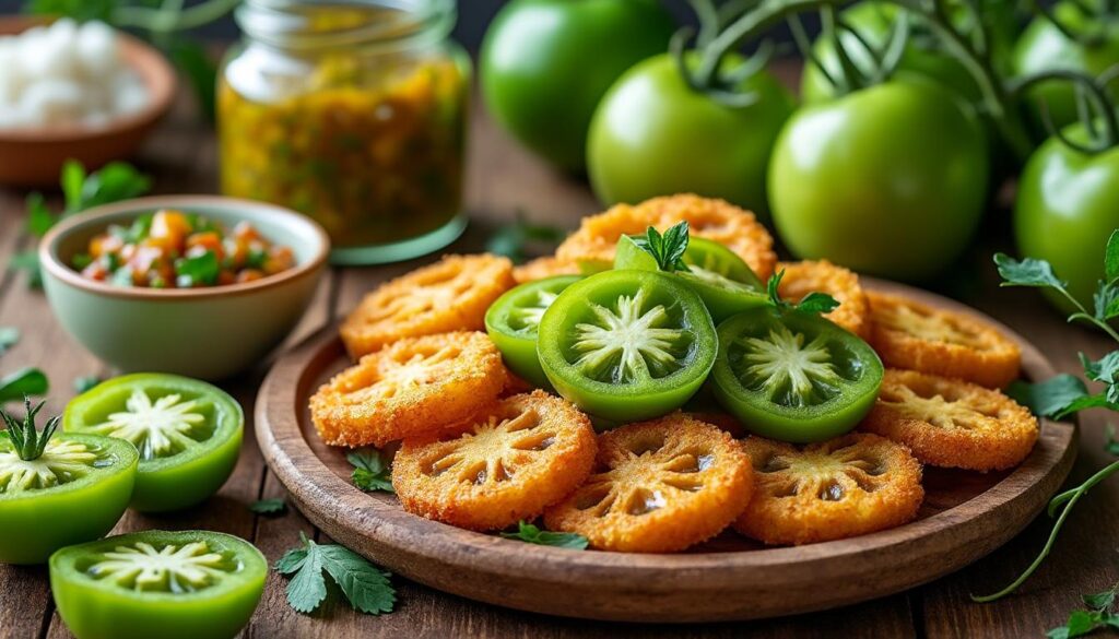 découvrez nos recettes faciles et savoureuses à base de tomates vertes pas mûres pour des plats originaux et pleins de saveurs.