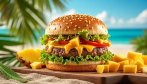 découvrez la recette de la sauce surfer boy de burger king, une explosion de saveurs tropicales qui apportent fraîcheur et exotisme à vos burgers.