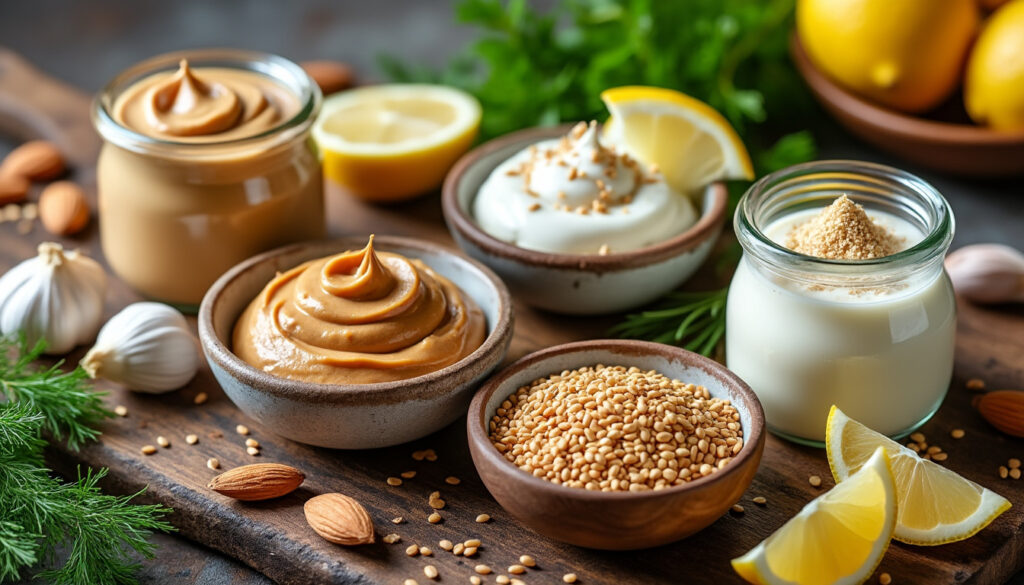 découvrez 5 alternatives simples et savoureuses pour remplacer le tahin dans vos recettes et apporter une touche originale à vos plats.