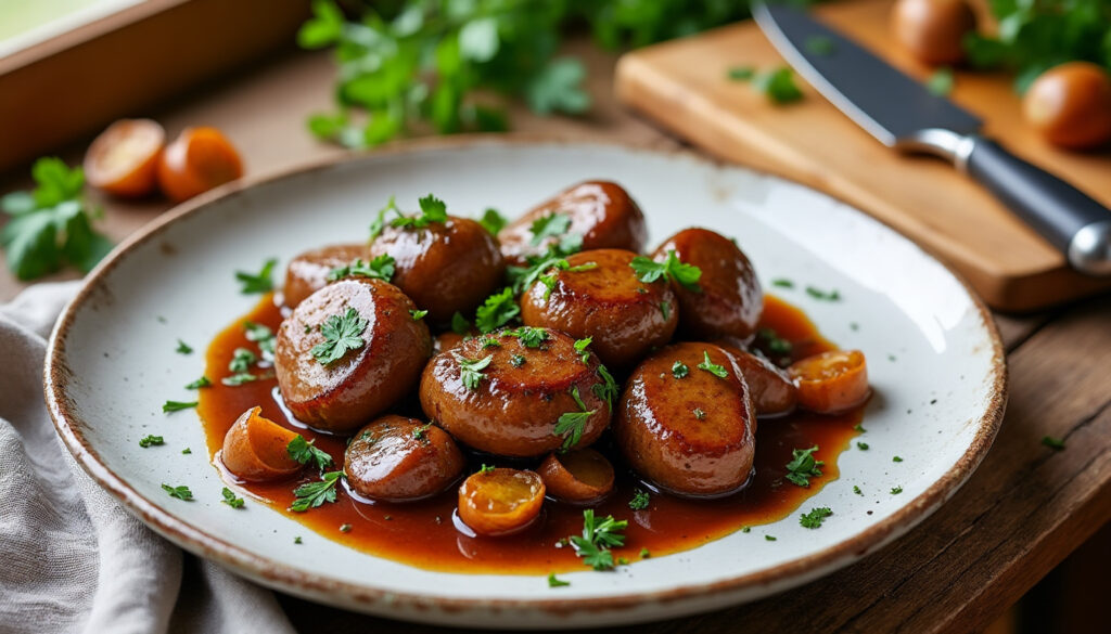 découvrez une recette simple et rapide de rognons de veau poêlés, accompagnée d'une sauce savoureuse pour réussir une cuisson parfaite.