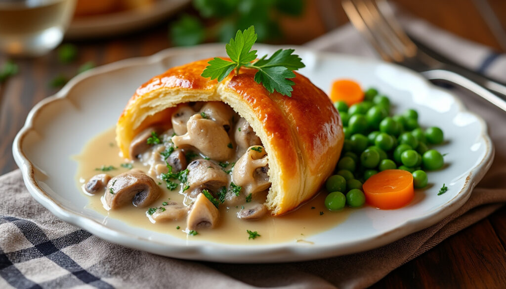 découvrez notre recette de vol au vent grand-mère, facile à réaliser, authentique et délicieusement savoureuse pour un repas convivial et gourmand.