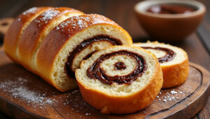 découvrez la recette facile et gourmande du roulé au nutella de cyril lignac pour un dessert délicieux et rapide à préparer.