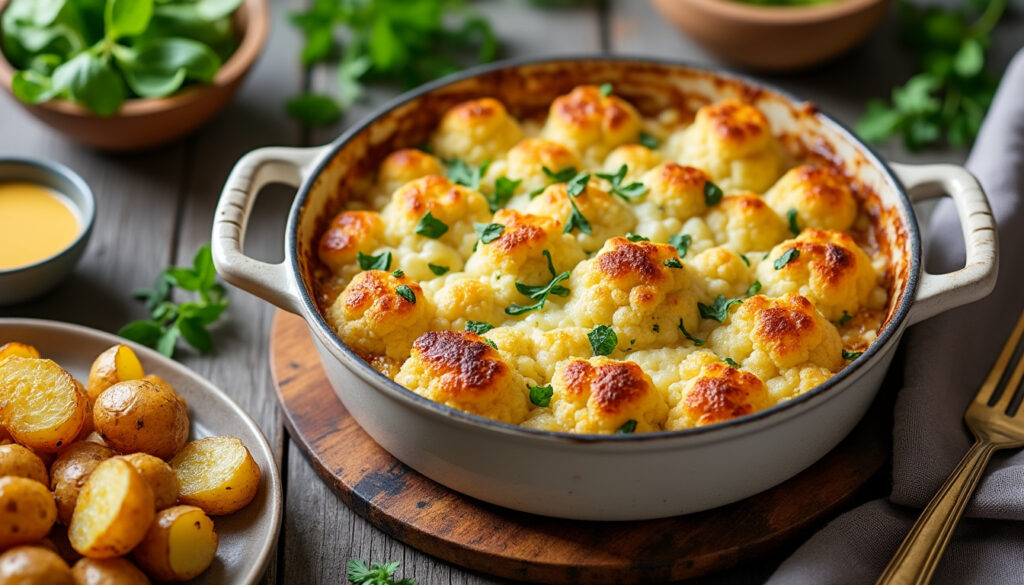 découvrez des idées simples et savoureuses pour accompagner votre gratin de chou-fleur et sublimer ce plat convivial.