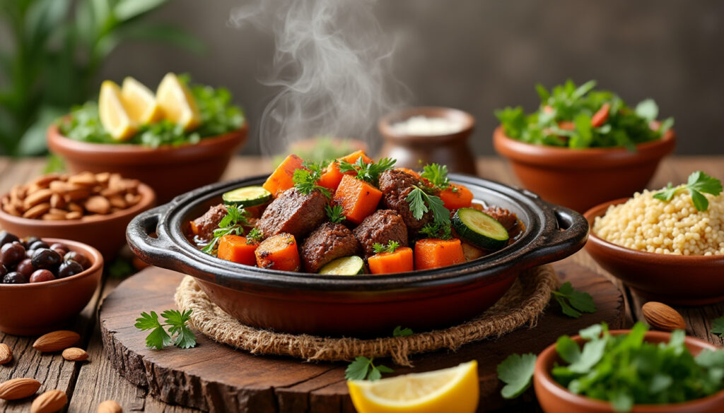 découvrez des idées simples et délicieuses d'accompagnements pour sublimer votre tajine et rendre vos repas encore plus savoureux.