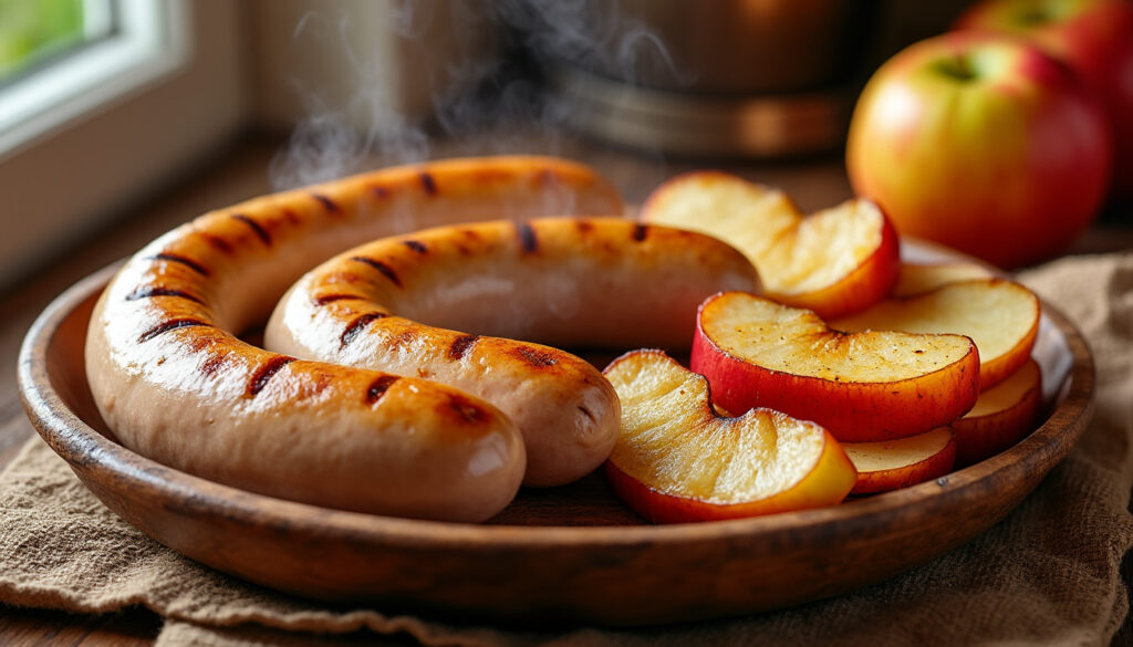 découvrez notre recette facile et savoureuse de boudins blancs aux pommes, parfaite pour un repas gourmand et rapide à préparer.