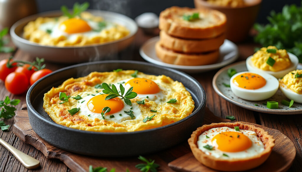 découvrez nos recettes faciles et gourmandes avec beaucoup d’œufs, parfaites pour des plats savoureux et rapides à préparer.