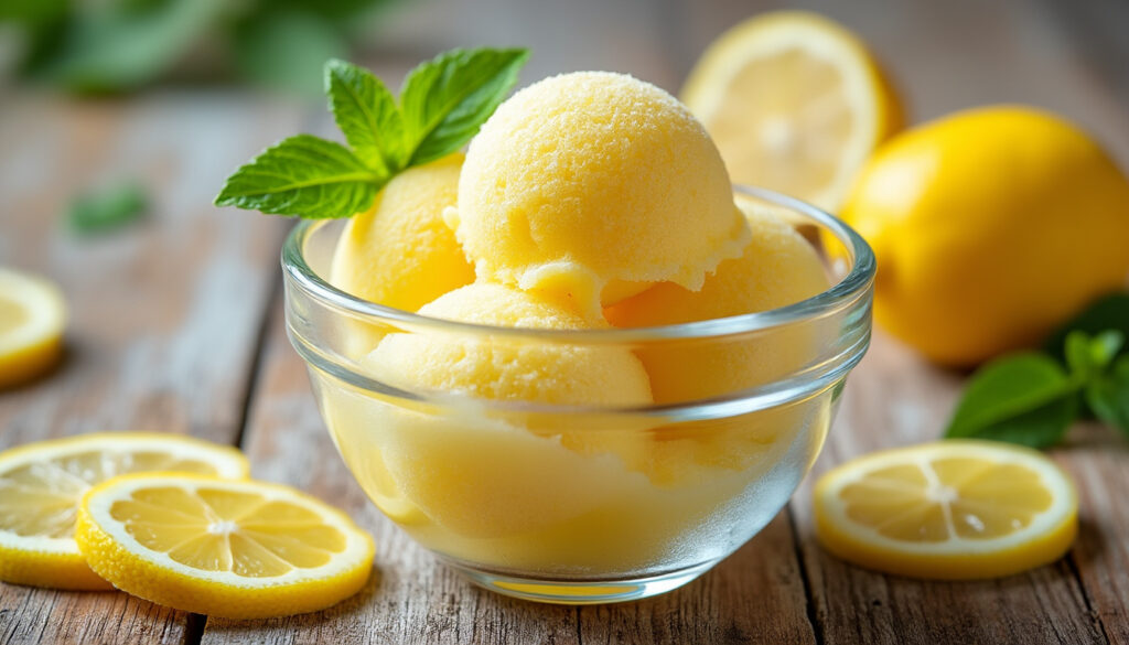 découvrez notre recette simple et rapide pour préparer un sorbet au citron maison, rafraîchissant et délicieusement naturel.