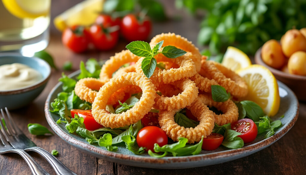 découvrez des idées fraîches et gourmandes d'accompagnements pour sublimer votre calamar frit. recettes simples et savoureuses à tester sans attendre !