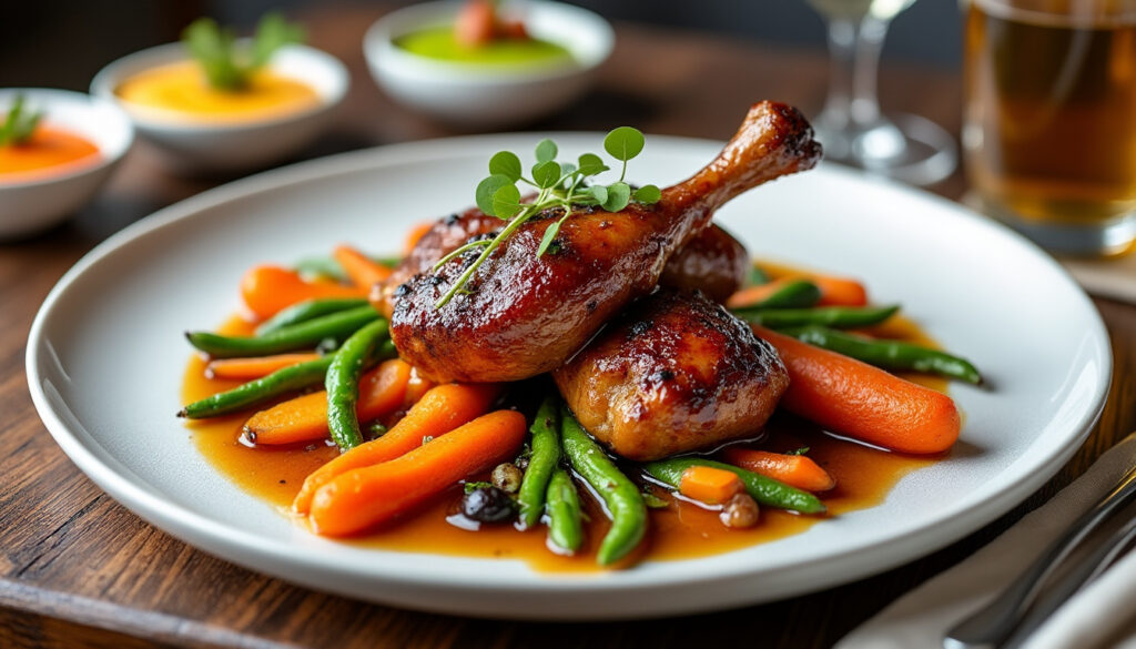 découvrez des idées de légumes et purées savoureuses pour accompagner parfaitement votre canard à l'orange et sublimer votre repas.
