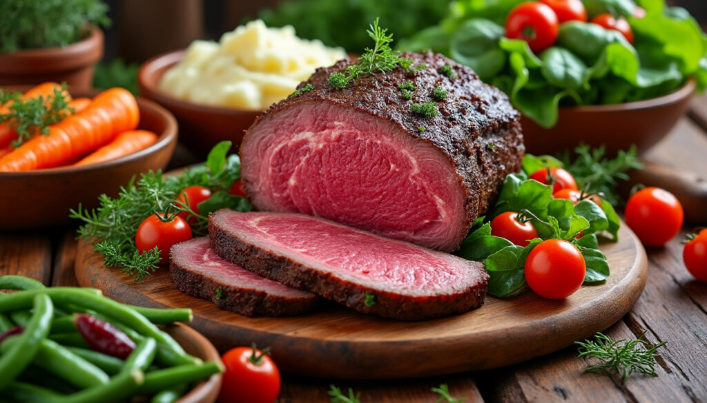 découvrez des idées faciles et savoureuses pour accompagner votre rôti de bœuf et sublimer vos repas en toute simplicité.