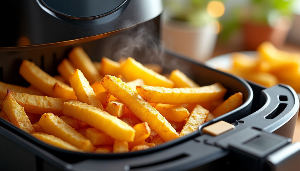 découvrez comment préparer des frites surgelées croustillantes et savoureuses grâce à la cuisson rapide au air fryer. astuces et conseils pour un résultat parfait à chaque fois.