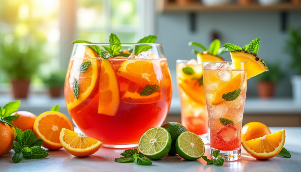 découvrez une recette de punch facile et rapide pour réussir à coup sûr votre cocktail. parfait pour vos soirées et événements festifs, savourez un punch délicieux en un rien de temps !