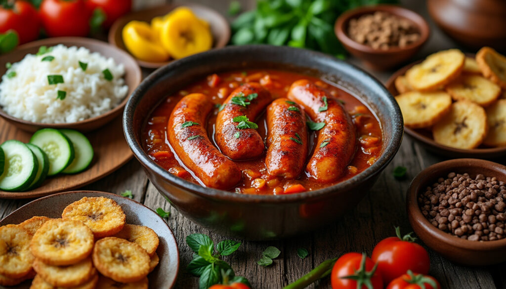 découvrez les meilleurs accompagnements traditionnels pour sublimer votre rougail saucisses, alliant saveurs authentiques et recettes incontournables de la cuisine réunionnaise.