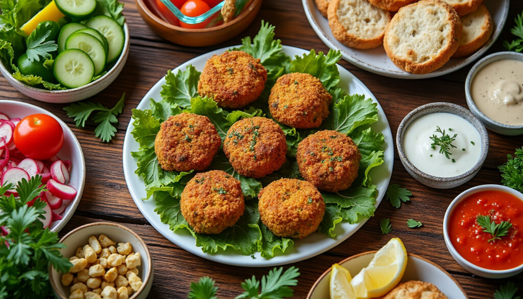découvrez les meilleurs accompagnements pour falafels : sauces crémeuses, salades fraîches et légumes croquants pour un repas savoureux et équilibré.