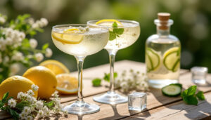 découvrez nos recettes faciles de cocktail à la fleur de sureau, aux notes délicates et raffinées, parfaites pour savourer un apéritif élégant.