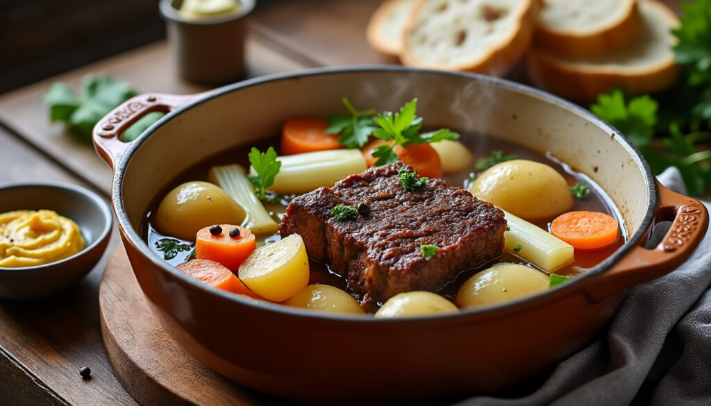 découvrez une recette facile et savoureuse de plat de côte pour pot-au-feu : une viande tendre, des légumes fondants et un bouillon généreux à partager.