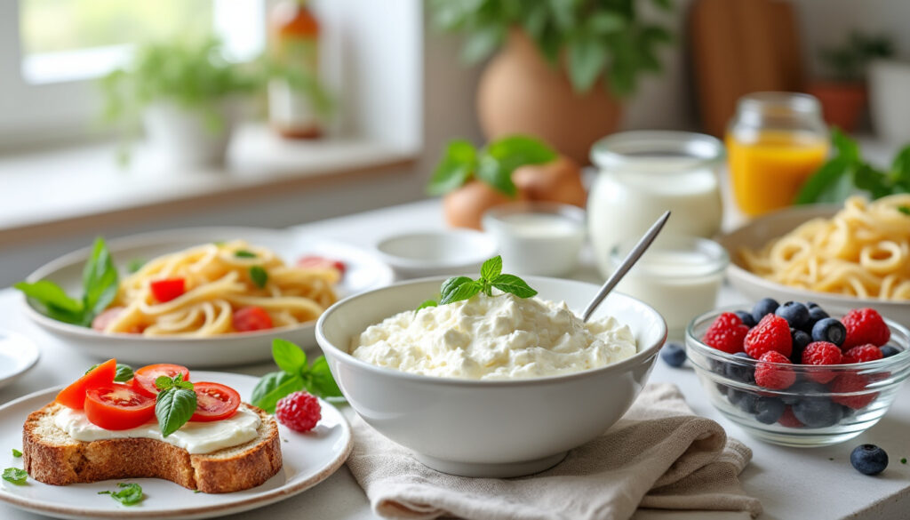 découvrez les bienfaits de la ricotta pasteurisée, les précautions pour la consommer en toute sécurité et des idées pour l’utiliser en cuisine.