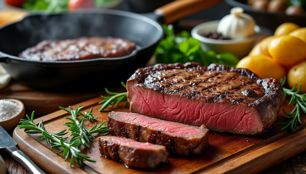 découvrez comment cuire le rumsteak à la perfection, nos conseils pour une viande tendre et savoureuse, ainsi que des recettes faciles à réussir.