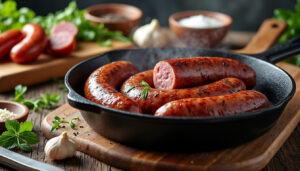 découvrez nos recettes de saucisses de bœuf maison et nos astuces pour les assaisonner, les préparer et les cuire à la perfection.
